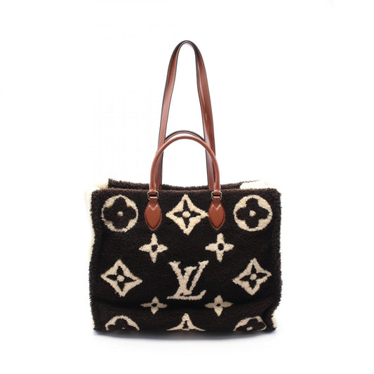 Louis Vuitton OnTheGo GM Tote Bag Leather Shearling