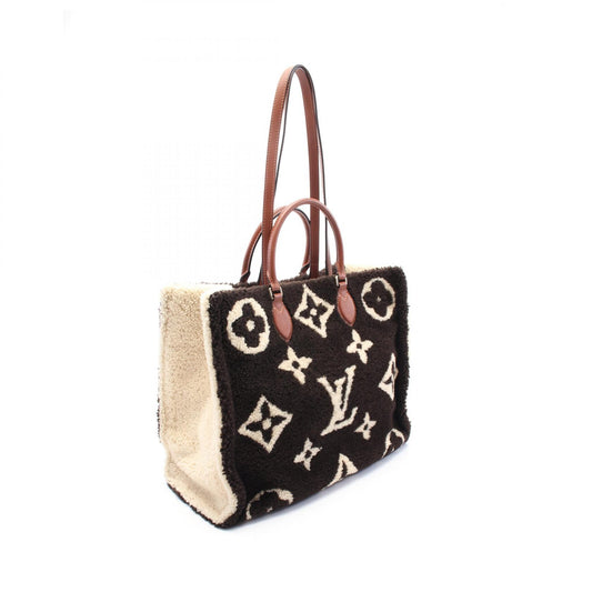 Louis Vuitton OnTheGo GM Tote Bag Leather Shearling