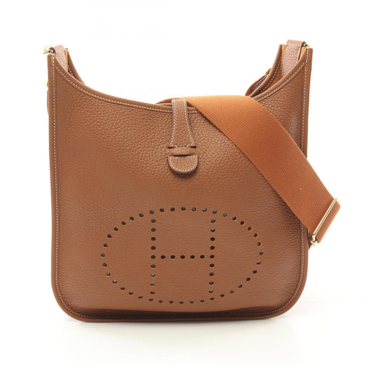 Hermes Evelyne III PM Shoulder Bag Brown