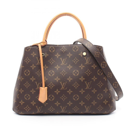 Louis Vuitton Montaigne MM Handbag M41056