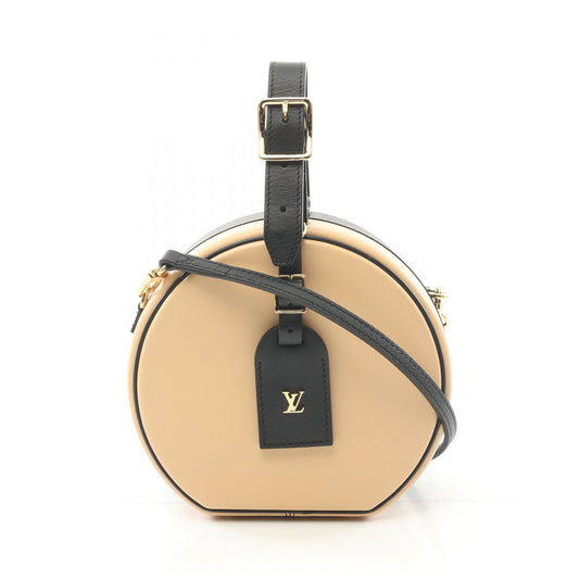Louis Vuitton Leather Petite Boite Chapeau Handbag M53138