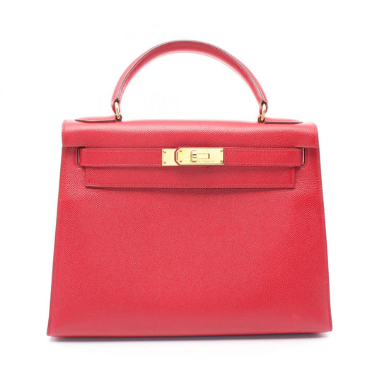 Hermes Kelly 28 Handbag Red