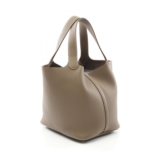 Hermes Picotin Lock MM Leather Handbag