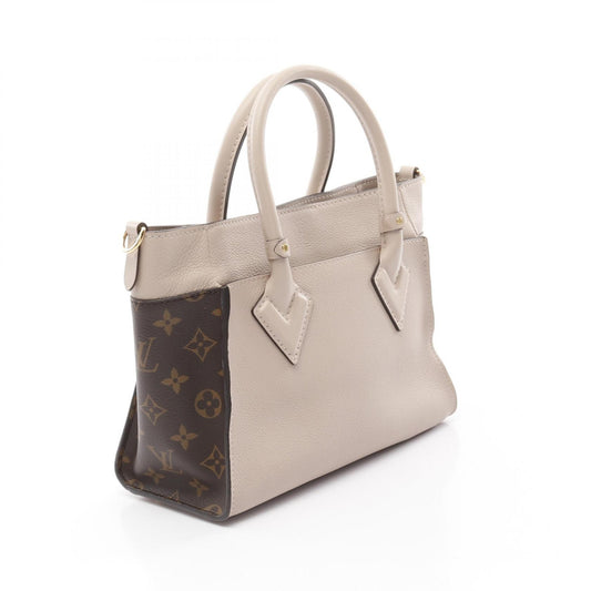 Louis Vuitton Monogram Leather PVC On My Side PM Handbag