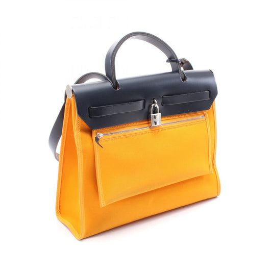 Hermes Aile Bag Zip PM Leather Handbag