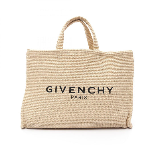 Givenchy G-Tote Raffia Tote Bag