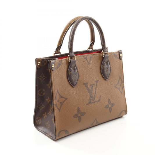 Louis Vuitton OnTheGo PM Handbag Monogram Brown