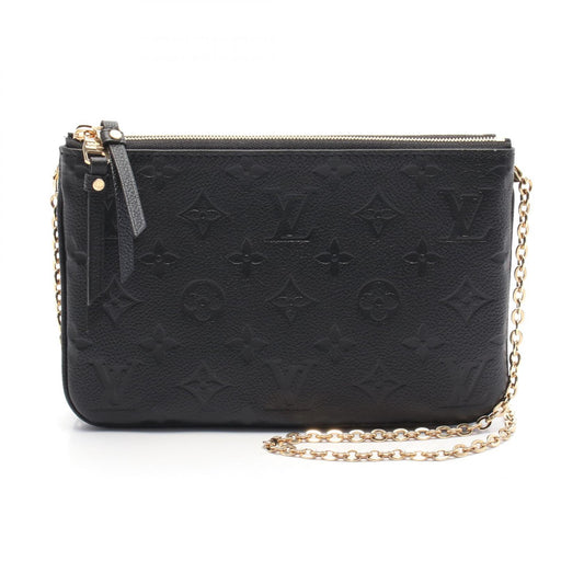Louis Vuitton Monogram Empreinte Leather Double Zip Shoulder Bag M68568