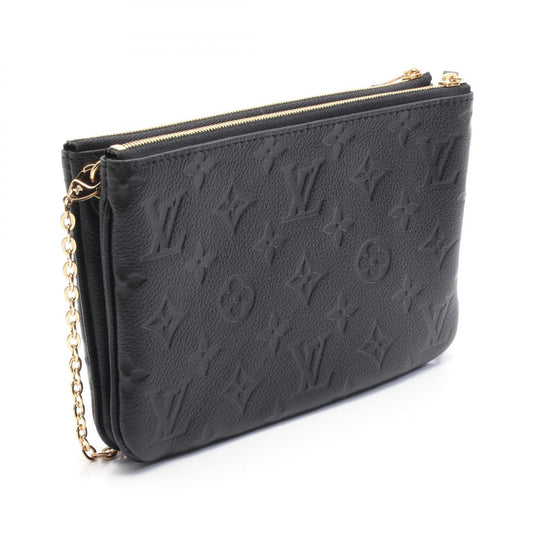 Louis Vuitton Monogram Empreinte Leather Double Zip Shoulder Bag M68568