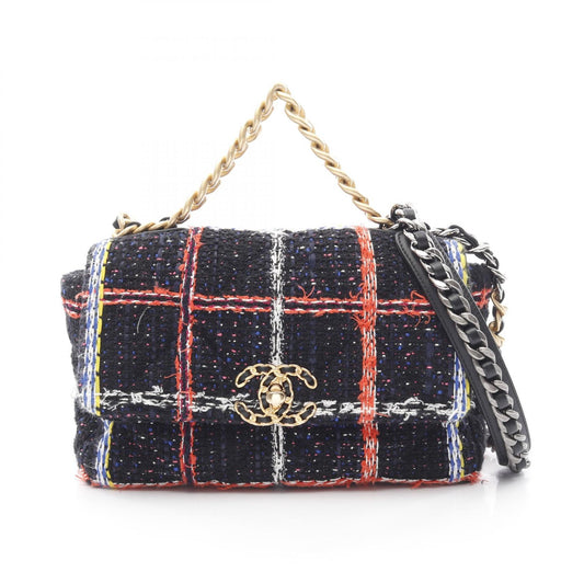 Chanel 19 Matelasse Shoulder Bag Fabric