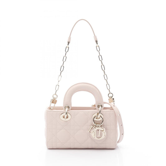 Dior Lady D-Joy Micro Cannage Leather Handbag