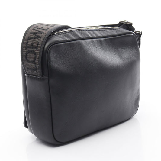 Loewe Leather Military Messenger Bag XS