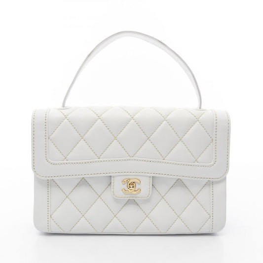 Chanel Lambskin Wild Stitch Top Handle Bag