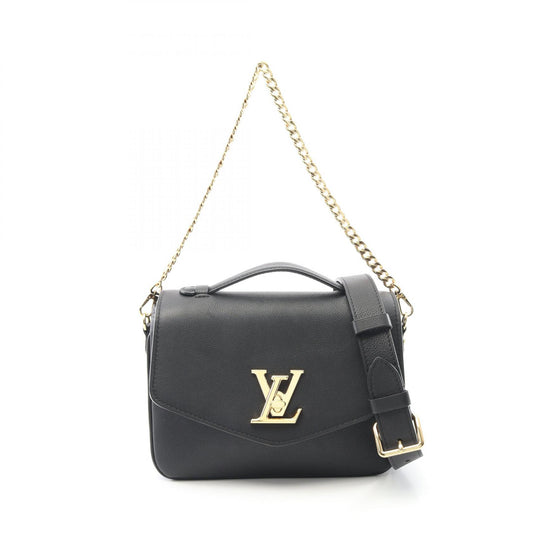 Louis Vuitton Lockme Leather Handbag M22735