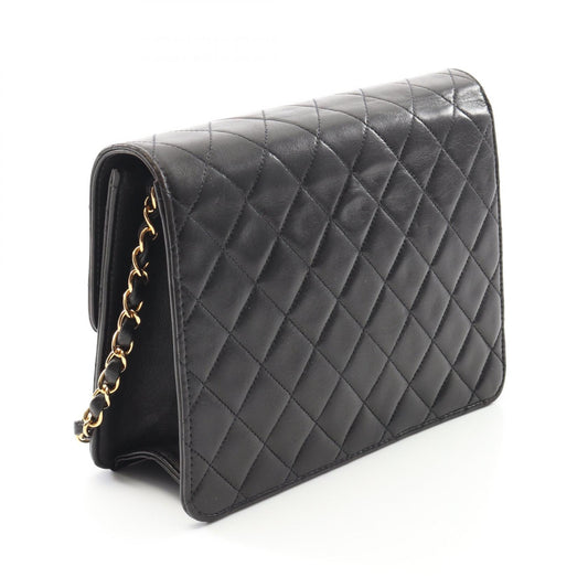 Chanel Lambskin Matelasse Single Flap Shoulder Bag