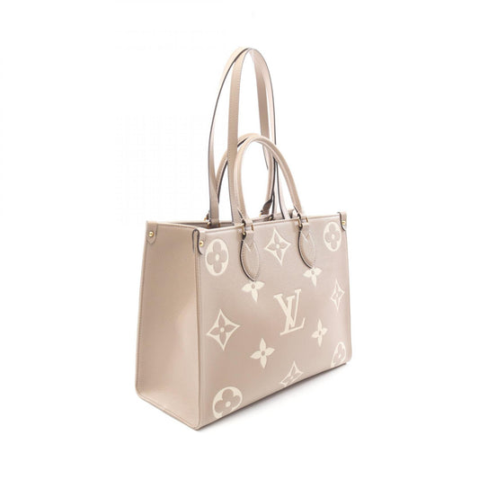 Louis Vuitton OnTheGo MM Bicolor Monogram Tote