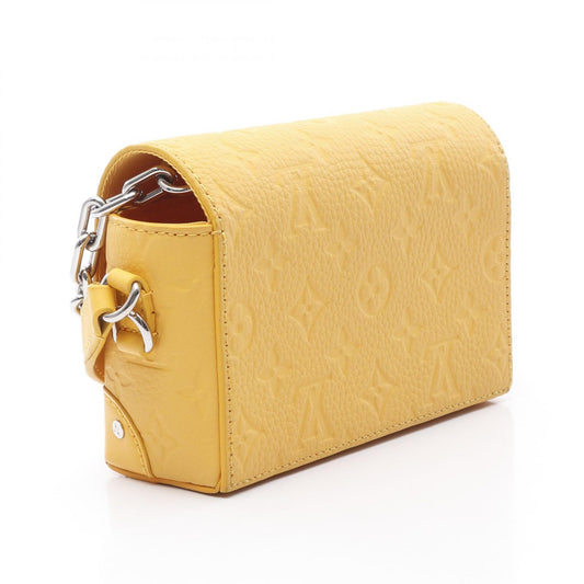 Louis Vuitton Monogram Taurillon Leather Steamer Wallet Bag