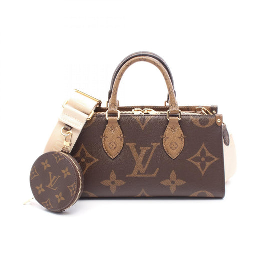 Louis Vuitton OnTheGo EW Handbag Brown M46653