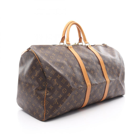 Louis Vuitton Monogram Keepall 55 Boston Bag M41424