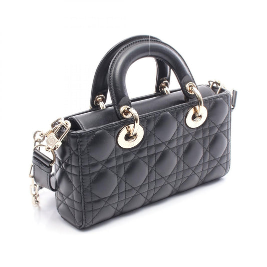 Dior Lady D-Joy Micro Cannage Leather Handbag
