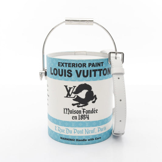 Louis Vuitton Paint Can Lagoon Handbag M81597
