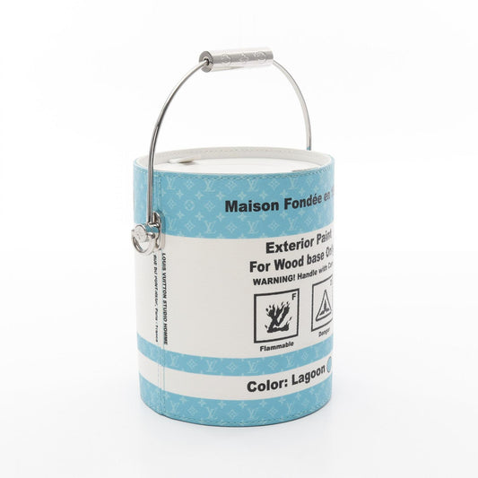 Louis Vuitton Paint Can Lagoon Handbag M81597