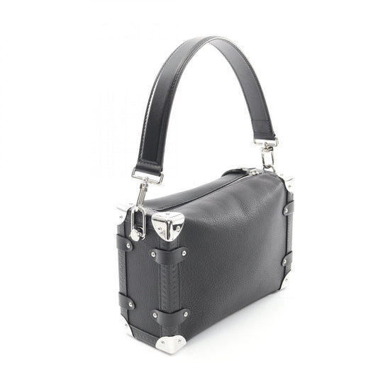 Louis Vuitton Leather Side Trunk MM Handbag M25160