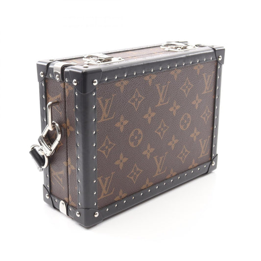 Louis Vuitton Monogram Macassar Clutch Box Bag M20252