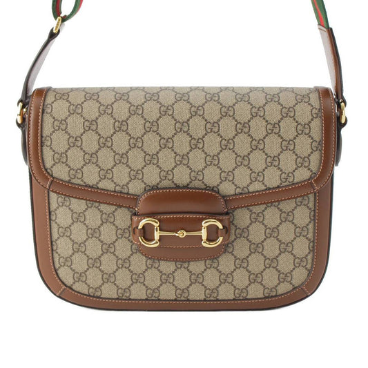 Gucci Horsebit 1955 GG Supreme Shoulder Bag