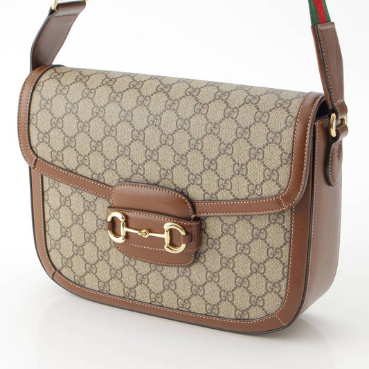 Gucci Horsebit 1955 GG Supreme Shoulder Bag