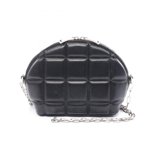 Bottega Veneta Padded Half Moon Leather Shoulder Bag