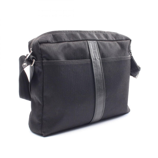Hermes Acapulco Canvas Leather Shoulder Bag
