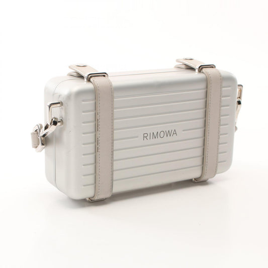 Dior x RIMOWA Leather Aluminum Clutch Bag