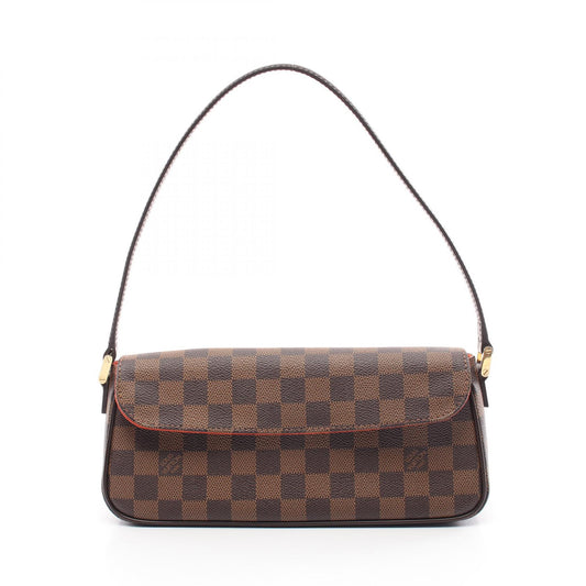 Louis Vuitton Damier Canvas Leather Handbag N51299