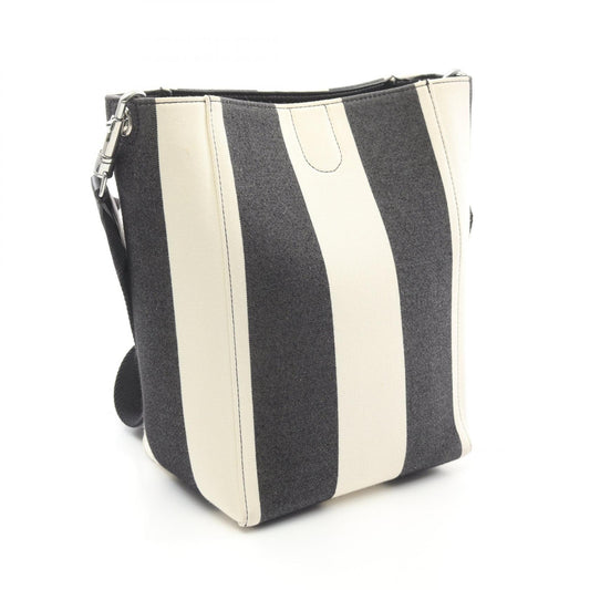 Celine SANGLE BUCKET SMALL Canvas Shoulder Bag