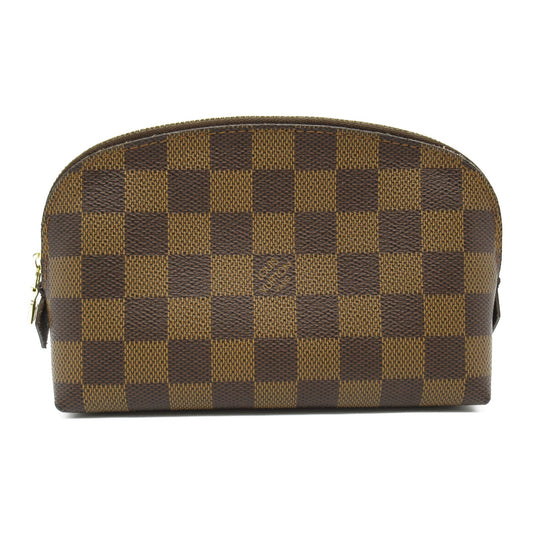 Louis Vuitton Cosmetic Pouch Damier Brown N47516