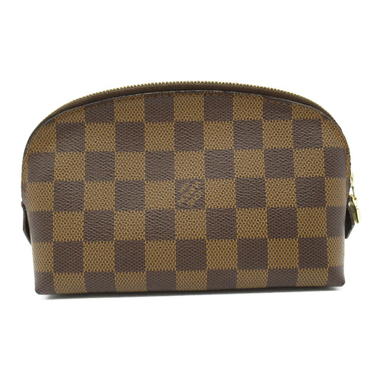 Louis Vuitton Cosmetic Pouch Damier Brown N47516