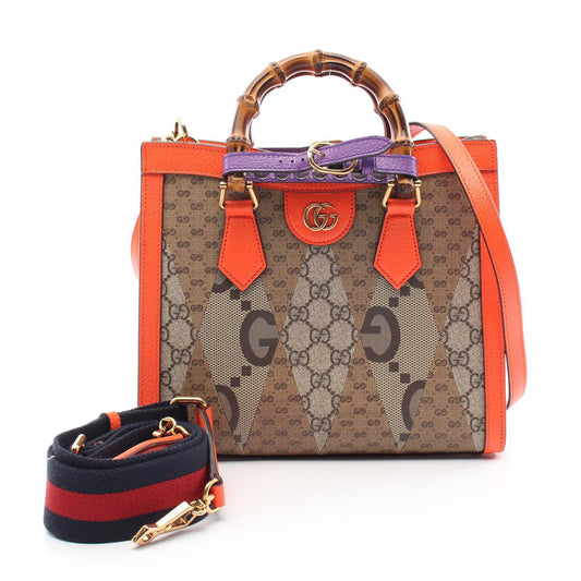 Gucci Diana Small GG Supreme Handbag