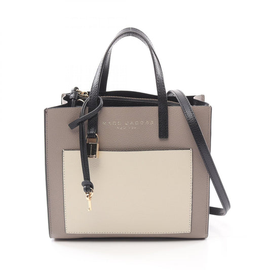 MARC JACOBS Grind Mini Leather Tote Bag M0016132