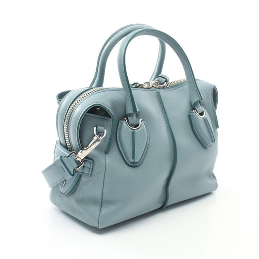 Tod's Leather D-Styling Handbag Blue