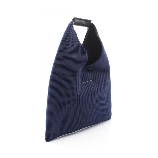MM6 Japanese Leather Polyester Tote Bag Navy
