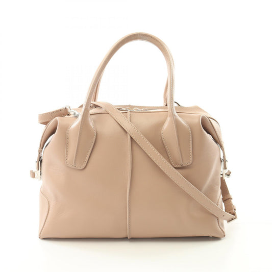 Tod's D-STYLING Leather Handbag Pink