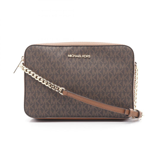 Michael Kors Jet Set PVC Canvas Shoulder Bag