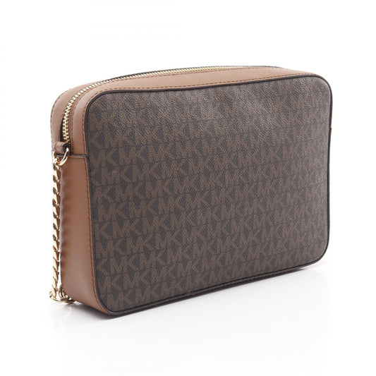 Michael Kors Jet Set PVC Canvas Shoulder Bag