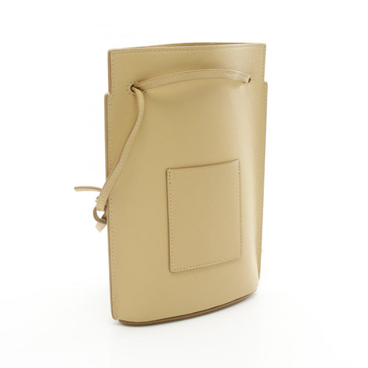 Loewe Leather Shoulder Bag Beige