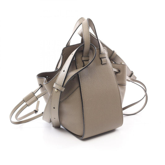 Loewe Leather Hammock Mini Handbag Brown