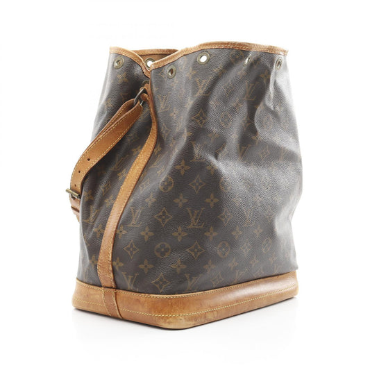 Louis Vuitton Noe Shoulder Bag PVC Leather M42224