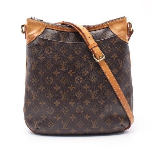 Louis Vuitton Odeon MM Shoulder Bag PVC Leather