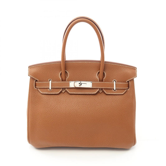 Hermes Birkin 30 Leather Handbag Brown