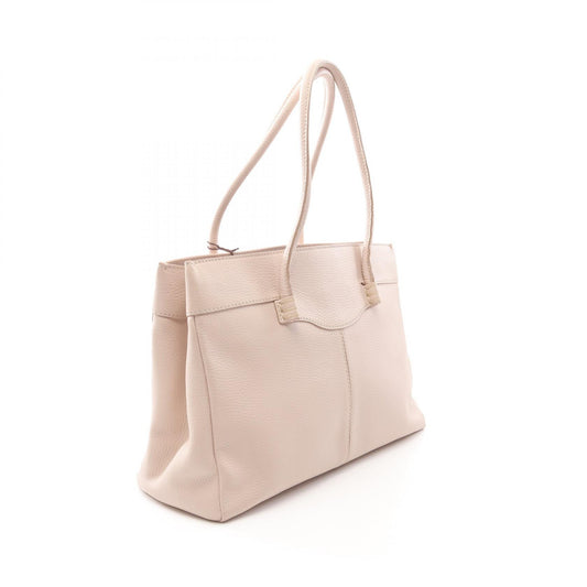 Tod's Leather Medium Tote Bag Pink
